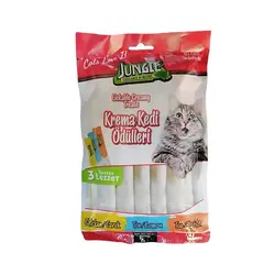 بستنی گربه جانگل در سه طعم مختلف بسته 9 عددی