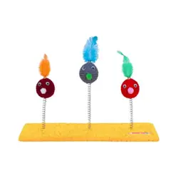 اسباب بازی فنری گربه مگی پت مدل سه فنر