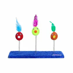 اسباب بازی فنری گربه مگی پت مدل سه فنر