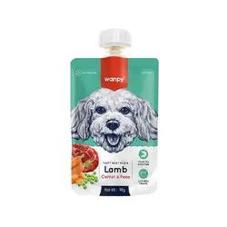 پودینگ سگ ونپی طعم بره وزن 90 گرم