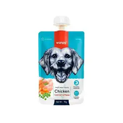 پودینگ سگ ونپی طعم مرغ وزن 90 گرم