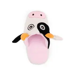 اسباب بازی عروسکی سگ ای اف پی طرح دمپایی مدل گاو