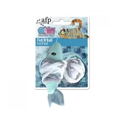 اسباب بازی عروسکی گربه ای اف پی طرح کوسه و کاموا