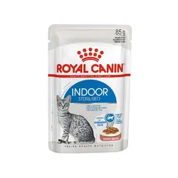 پوچ گربه رویال کنین ایندور استرلایز 85گرم