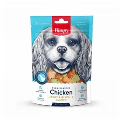 تشویقی بیسکوئیتی سگ ونپی طعم مرغ وزن 100 گرم