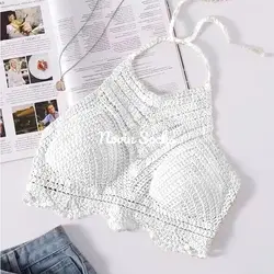 نیم تنه مکرومه موج