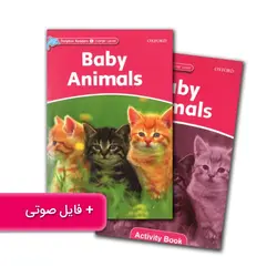 Dolphin Readers Starter Level Baby Animals داستان دلفین ریدرز استارتر بیبی انیمال
