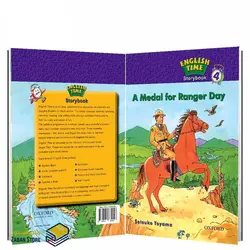 English Time 4 Story Book A Medal for Ranger Day داستان انگليش تايم چهار مدال برای روز رنجر