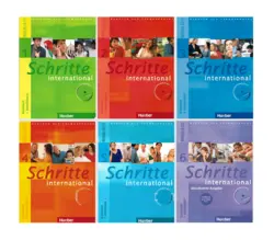 Schritte International مجموعه کتاب های شریته اینترنشنال قدیمی
