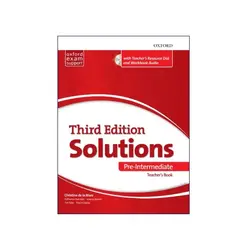 کتاب معلم سولوشنز پری اینترمدیت ویرایش سوم Solutions Pre Intermediate Teacher’s Book Third Edition