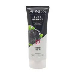 فوم شستشو صورت زغال پوندز مدل Pure Bright حجم 100 میل