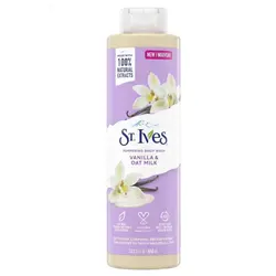 شامپو بدن وانیل و جوی دوسر سینت ایوز St Ives Vanilla Oat Milk حجم 650 میلی لیتر