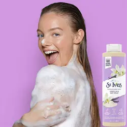 شامپو بدن وانیل و جوی دوسر سینت ایوز St Ives Vanilla Oat Milk حجم 650 میلی لیتر
