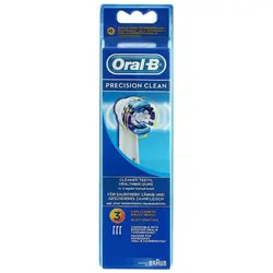 سری یدک مسواک برقی اورال بی مدل PRECISION CLEAN بسته 3 عددی