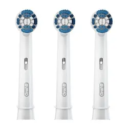 سری یدک مسواک برقی اورال بی مدل PRECISION CLEAN بسته 3 عددی