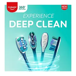 مسواک کلگیت مدل 360 درجه سری whole mouth clean