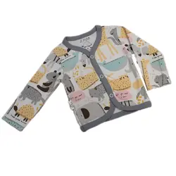 جلو دکمه دار طرح حیوانات