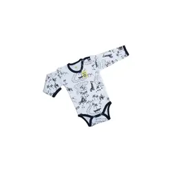 زیر دکمه آستین بلند طرح جنگل