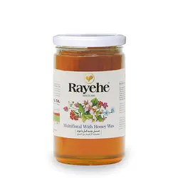 عسل چند گل با موم 850 گرمی رایحه