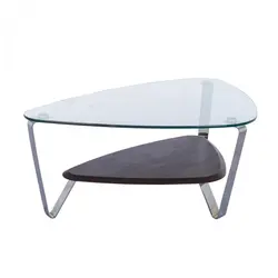 ‌میز جلو مبلی شیشه ای مدل TQ331 نیلپر (FOC 331)