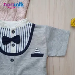 تیشرت و شورت پسرانه پاپیون طوسی پردیستیشرت شورت پسرانه پاپیون طوسی