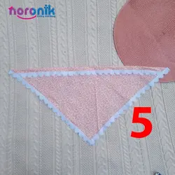 روسری سه گوش پارچه ای دخترانهروسری سه گوش بچگانه