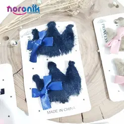 گیره مو انبری دخترانه مدل تاجگیره مو دخترانه