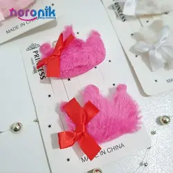 گیره مو انبری دخترانه مدل تاجگیره مو دخترانه