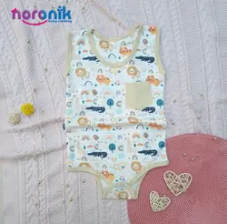 زیردکمه رکابی پسرانه طرح شیر پردیسبادی رکابی پسرانه طرح شیر