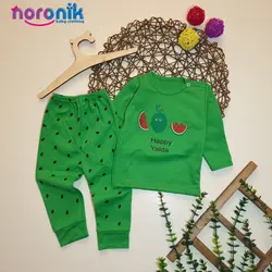 ست بلوز و شلوار هپی یلدا سبزست بلوز شلوار هپی یلدا نوزادی تا سه سال