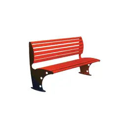 نیمکت پارکی کد TS-1380 - تفریح سازان