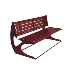 نیمکت پارکی کد TS-1316 - تفریح سازان