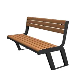 نیمکت پارکی کد TS-1324 - تفریح سازان