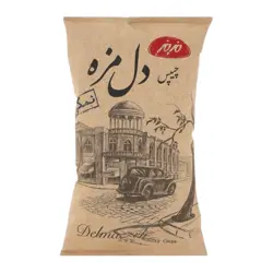 مزمز چیپس دل مزه نمکی 180 گرم