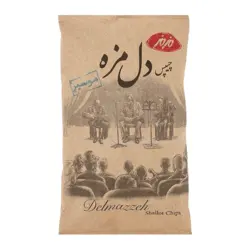 چیپس دل مزه موسیر190گ مزمز