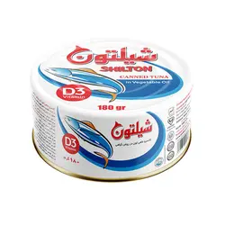 کنسرو ماهی در روغن گیاهی شیلتون 180 گرم