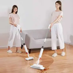 جارو و تی زمین شوی اسپری دار شیائومی مدل Deerma TB900 - فروشگاه می مارکت