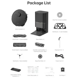 بررسی، قیمت و خرید جارو رباتیک شیائومی مدل Dreame X40 Ultra Robotic Vacuum Cleaner - فروشگاه می مارکت