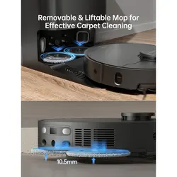 بررسی، قیمت و خرید جارو رباتیک شیائومی مدل Dreame X40 Ultra Robotic Vacuum Cleaner - فروشگاه می مارکت