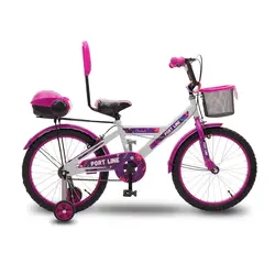دوچرخه 20 سفید بنفش چیچک پورت لاین - تولیدکننده کشوری 1402