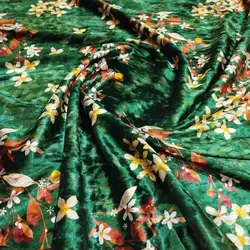 مخمل سبز برگ آجری 39543