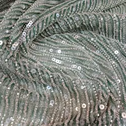 کریستال دوزی سبز سیج