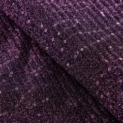 لمه پلیسه پولک بنفش