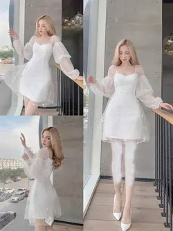 تور لباسی عرض 3 سفید 5