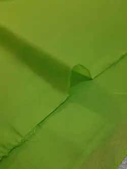 حریر ساده سبز