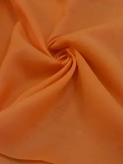 پرده حریر نارنجی