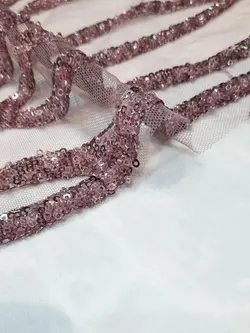 کریستال پولک سکه ای گلبهی