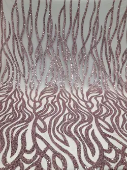 کریستال پولک سکه ای گلبهی