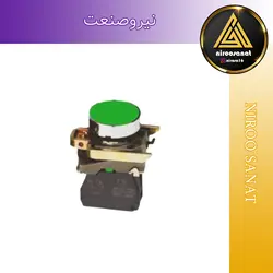 شستی استارت فلزی چراغدار سبز NSC - فروش تجهیزات اتوماسیون و برق صنعتی و ابزرآلات دقیق و سنسور