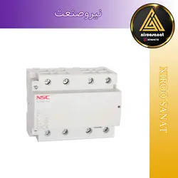 کنتاکتور روشنایی چهار پل 100 آمپر NSC - فروش تجهیزات اتوماسیون و برق صنعتی و ابزرآلات دقیق و سنسور